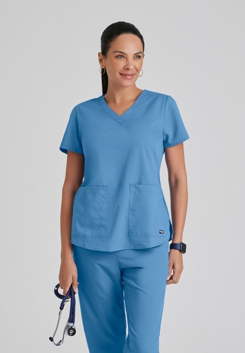 قميص نسائي (CIEL BLUE, 2XL)