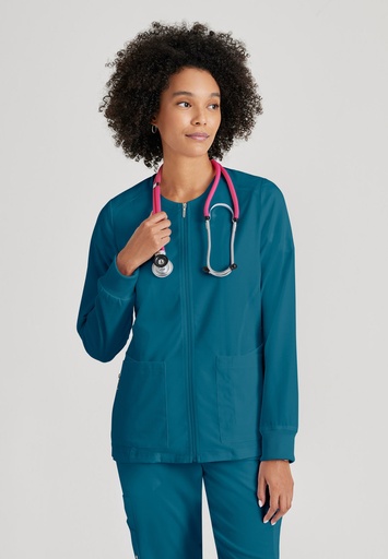 GREYS ANATOMY STRETCH GRSW873 WARM UP/SWEATSHIRT (BAHAMA, L)