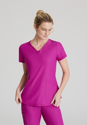 SKECHERS SLIP-INS KNITS SKT220 TOP (DEEP MAGENTA, L)